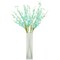 10 Pack Silk Dancing Lady Orchids, 36.5" Long Stem Artificial Butterfly Flowers for Home Decor (Blue)